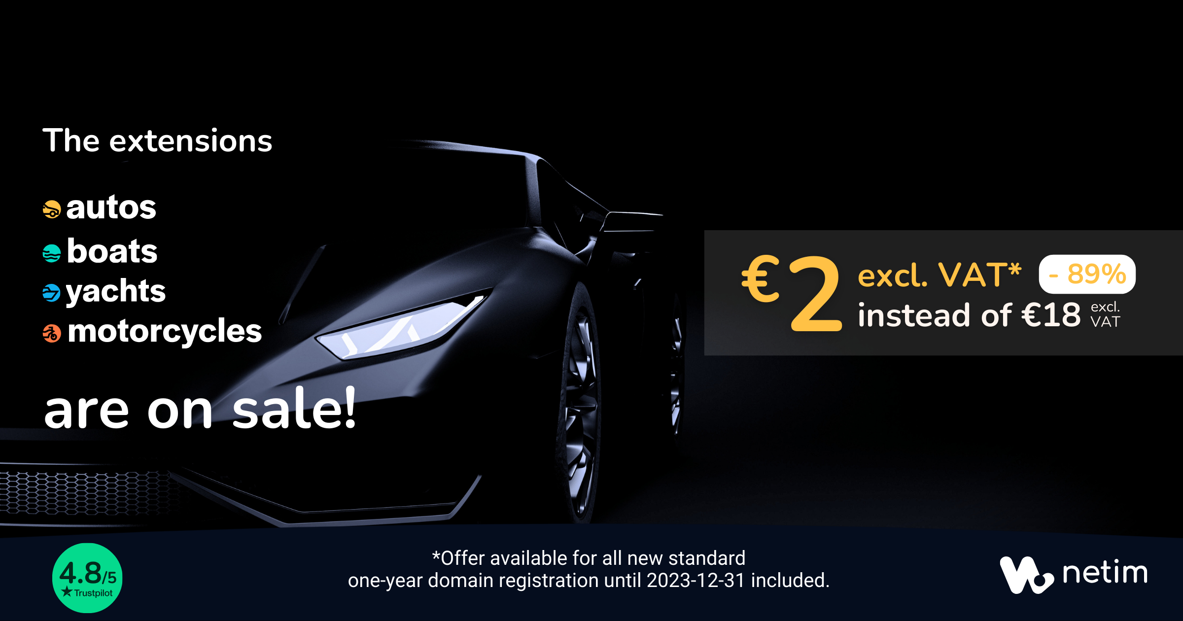 Special offer .AUTOS .BOATS .YACHTS .MOTORCYCLES extensions